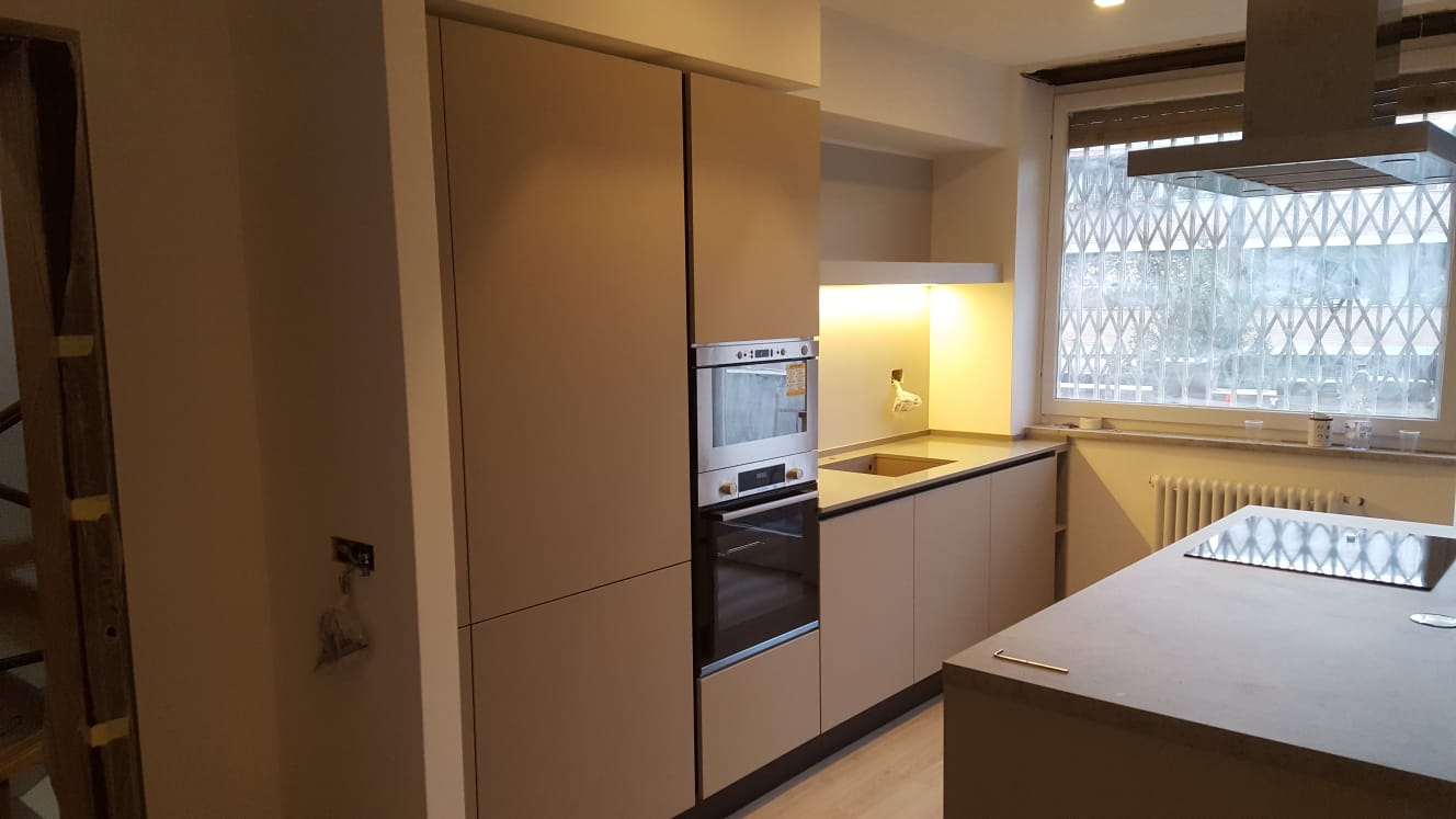 La cucina di Matteo e Carolina.