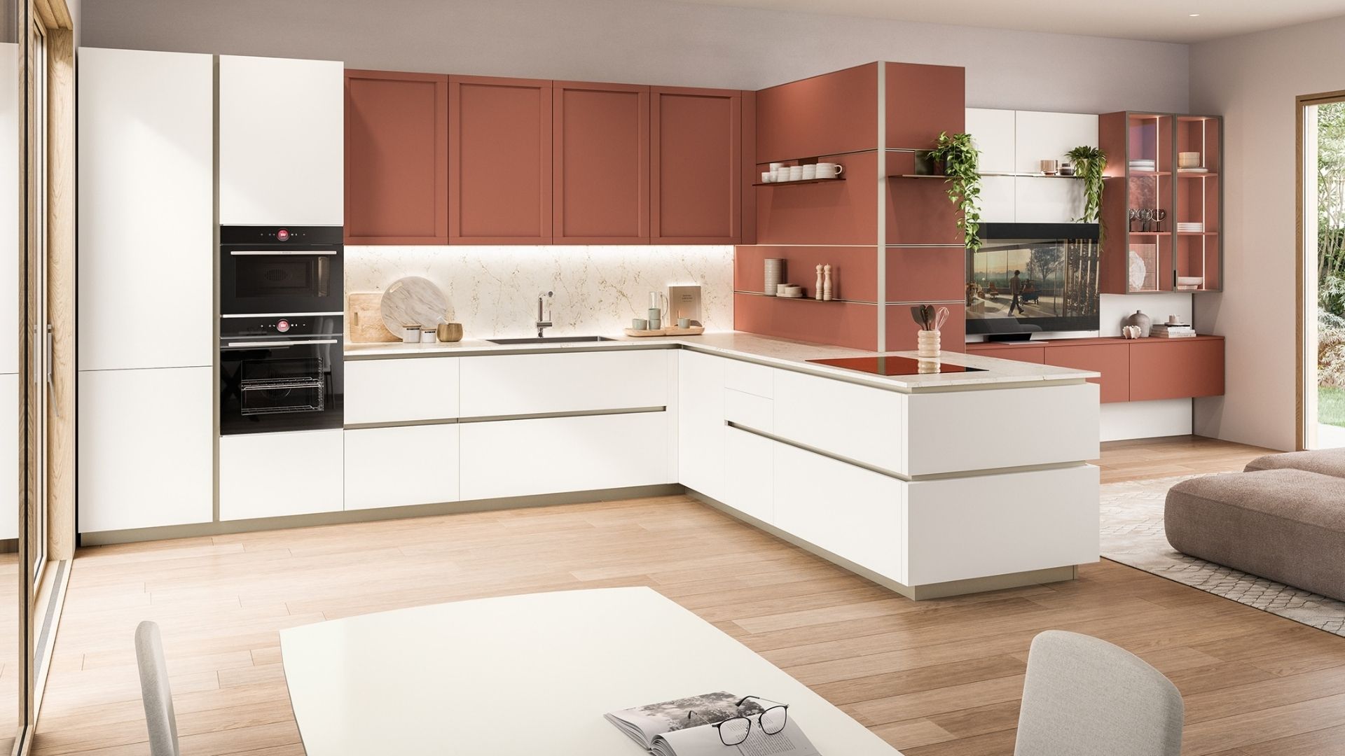 Spazio aumentato, Spazio continuo: come cambia il modo di abitare la cucina.