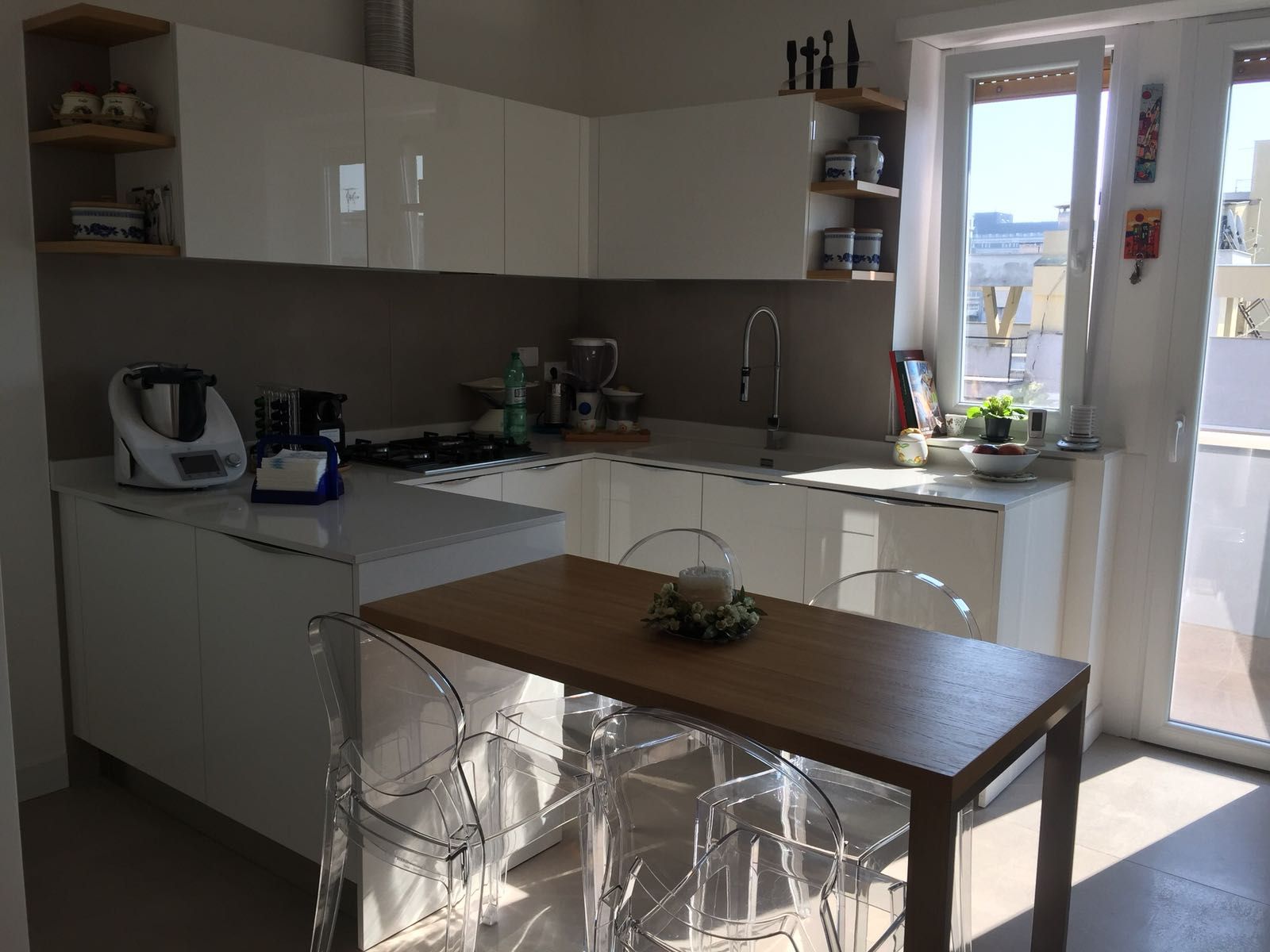 La casa di Marco e Cristina.