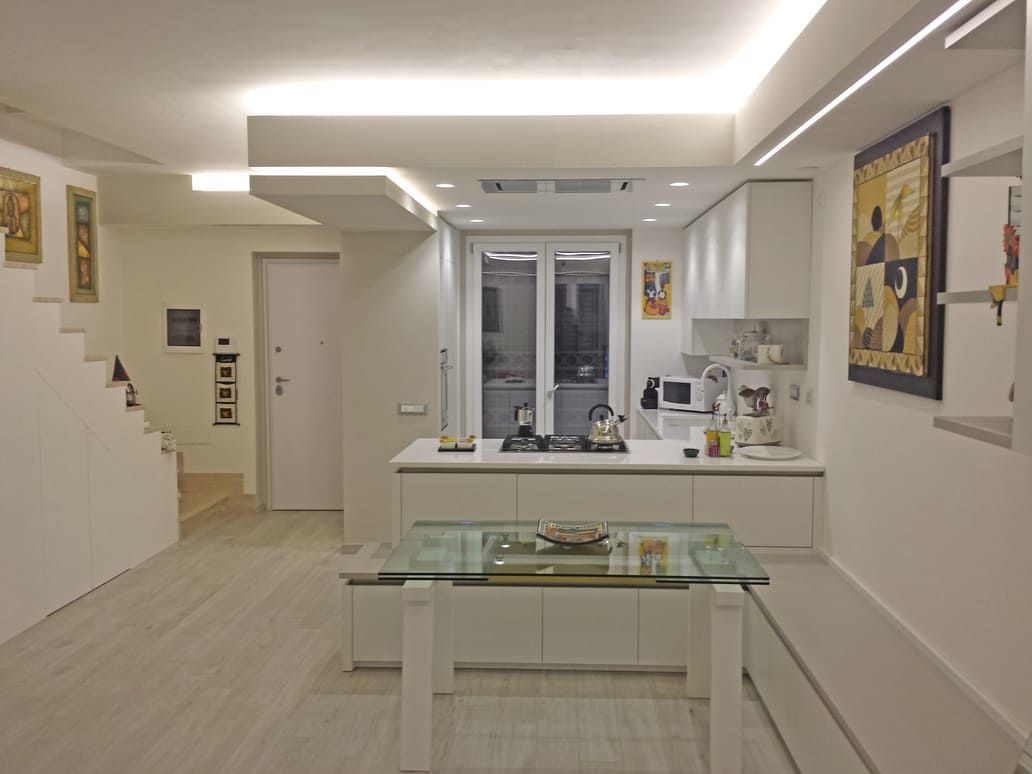 La cucina di Fabiana e Alessandro.